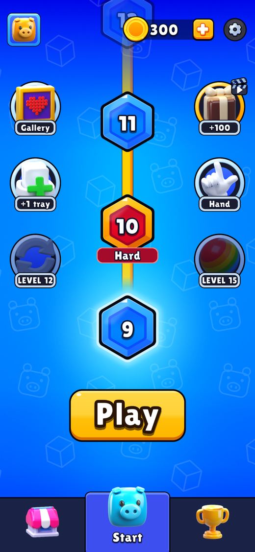 Скриншот игры Пиксельный Конвейер на телефоне (сенсорное управление)