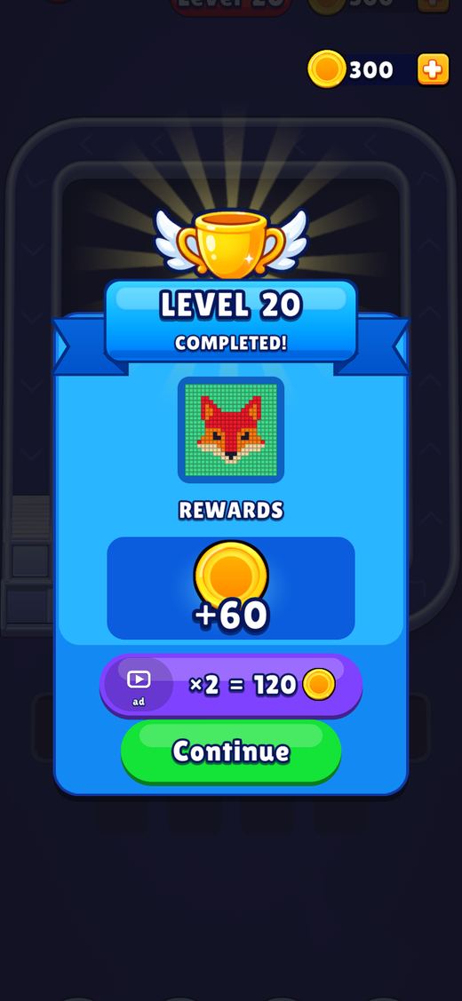 Скриншот игры Пиксельный Конвейер на телефоне (сенсорное управление)